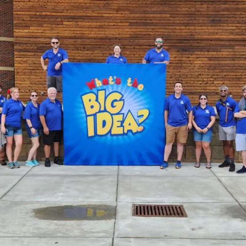 The Big Idea team at a corporate event