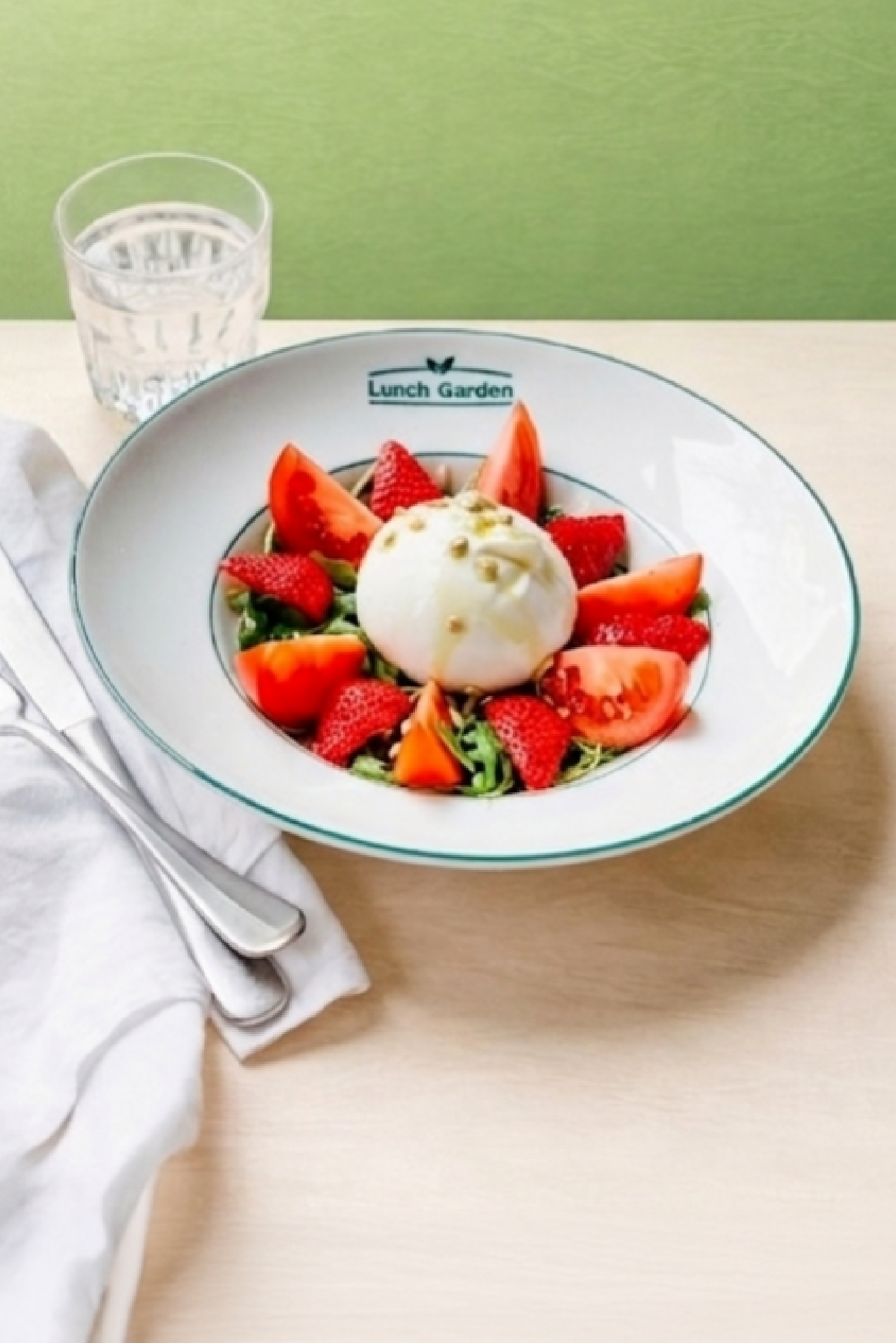 Salade met burrata