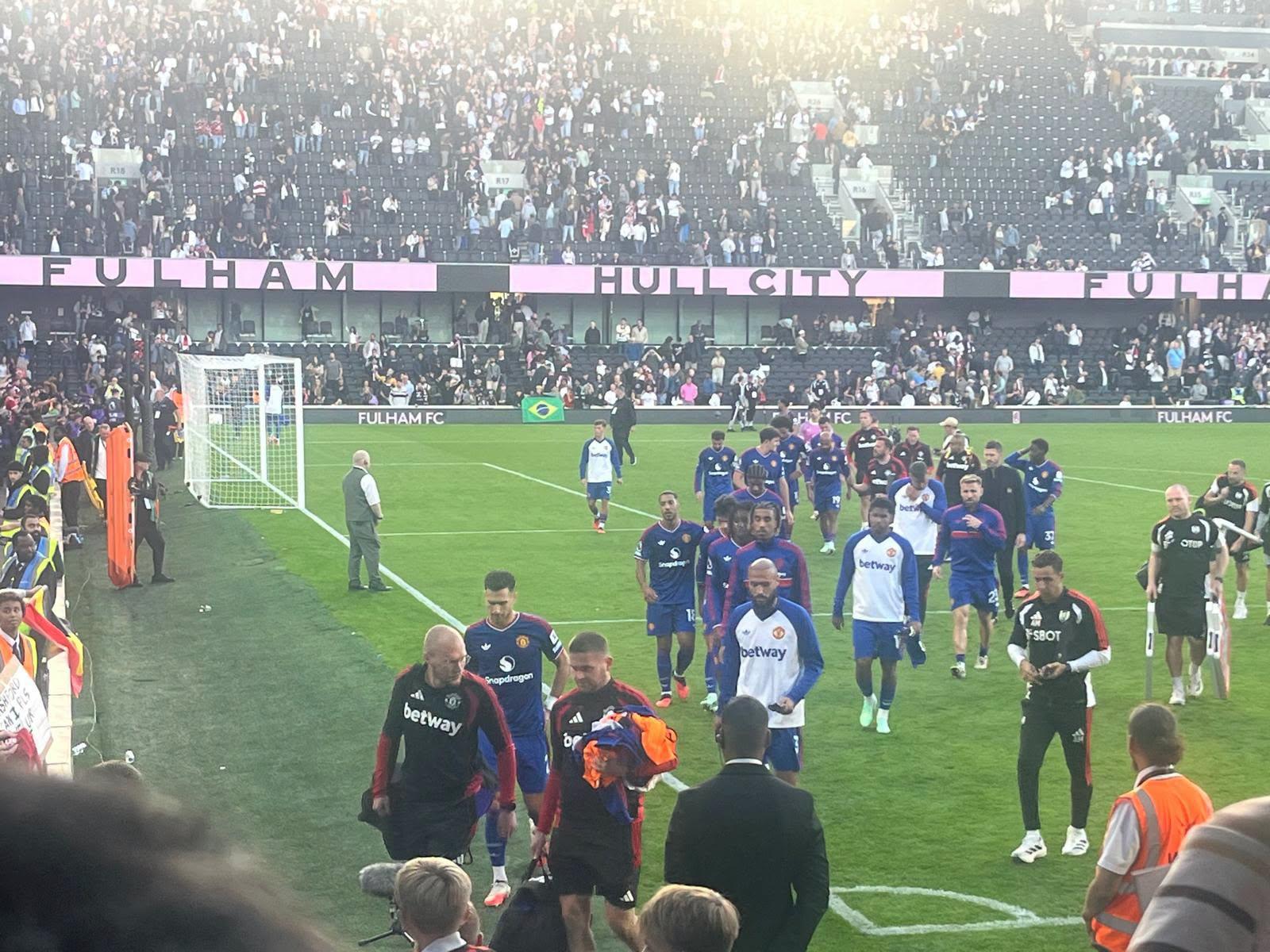 Craven Cottage podczas meczu Fulham – Manchester United
