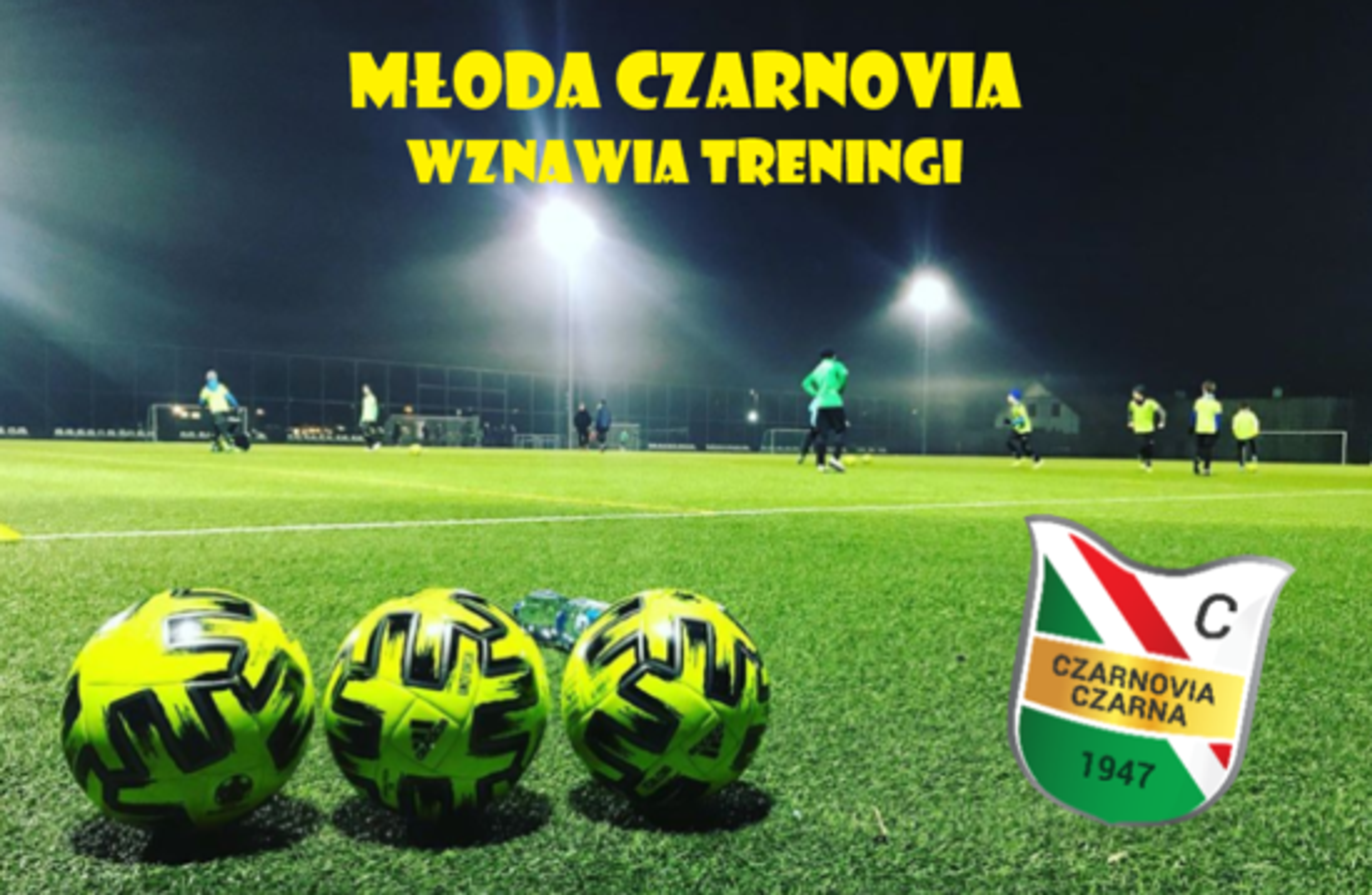Młoda Czarnovia wznawia treningi