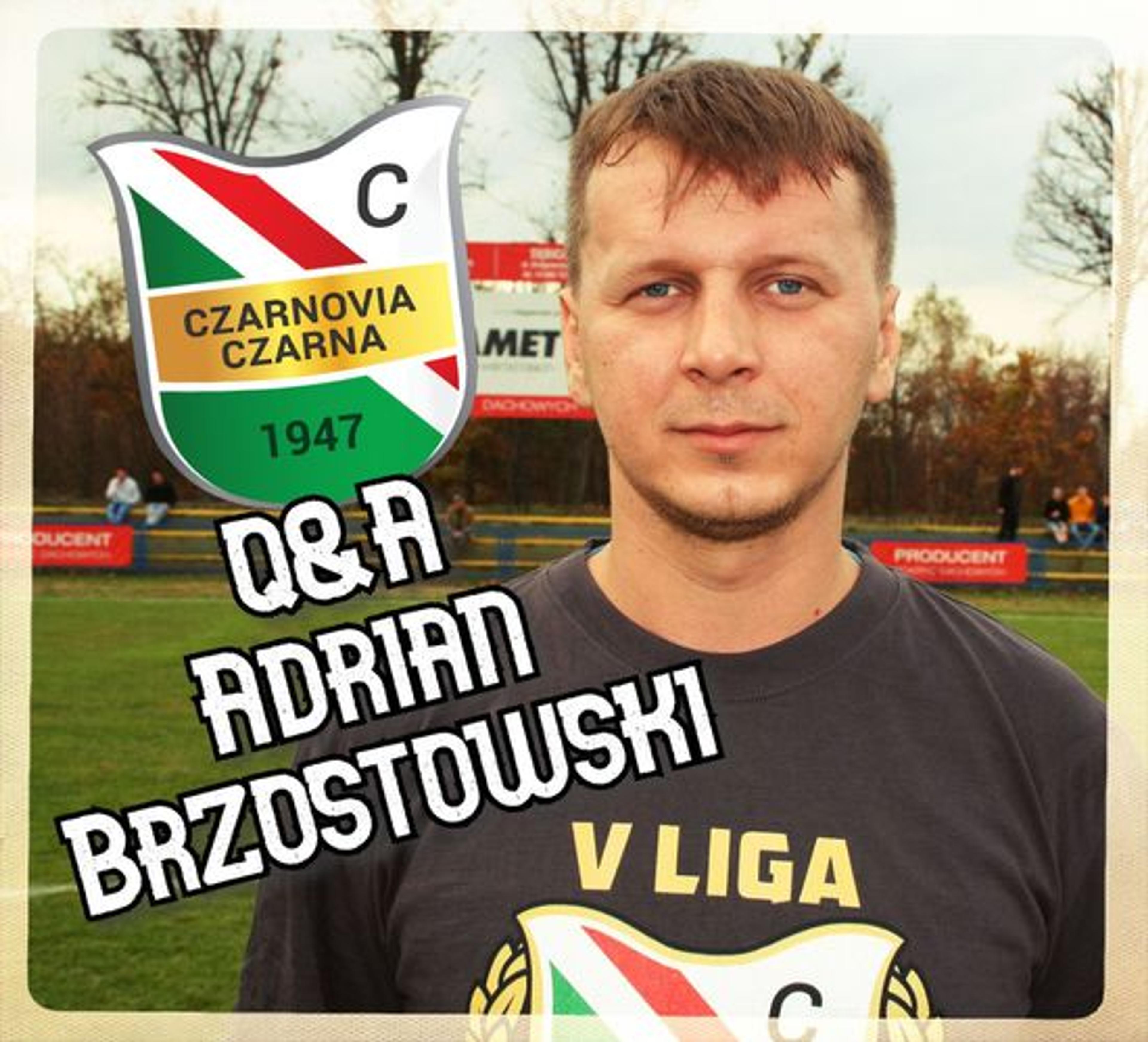 Q&A z Czarnovią – Adrian Brzostowski