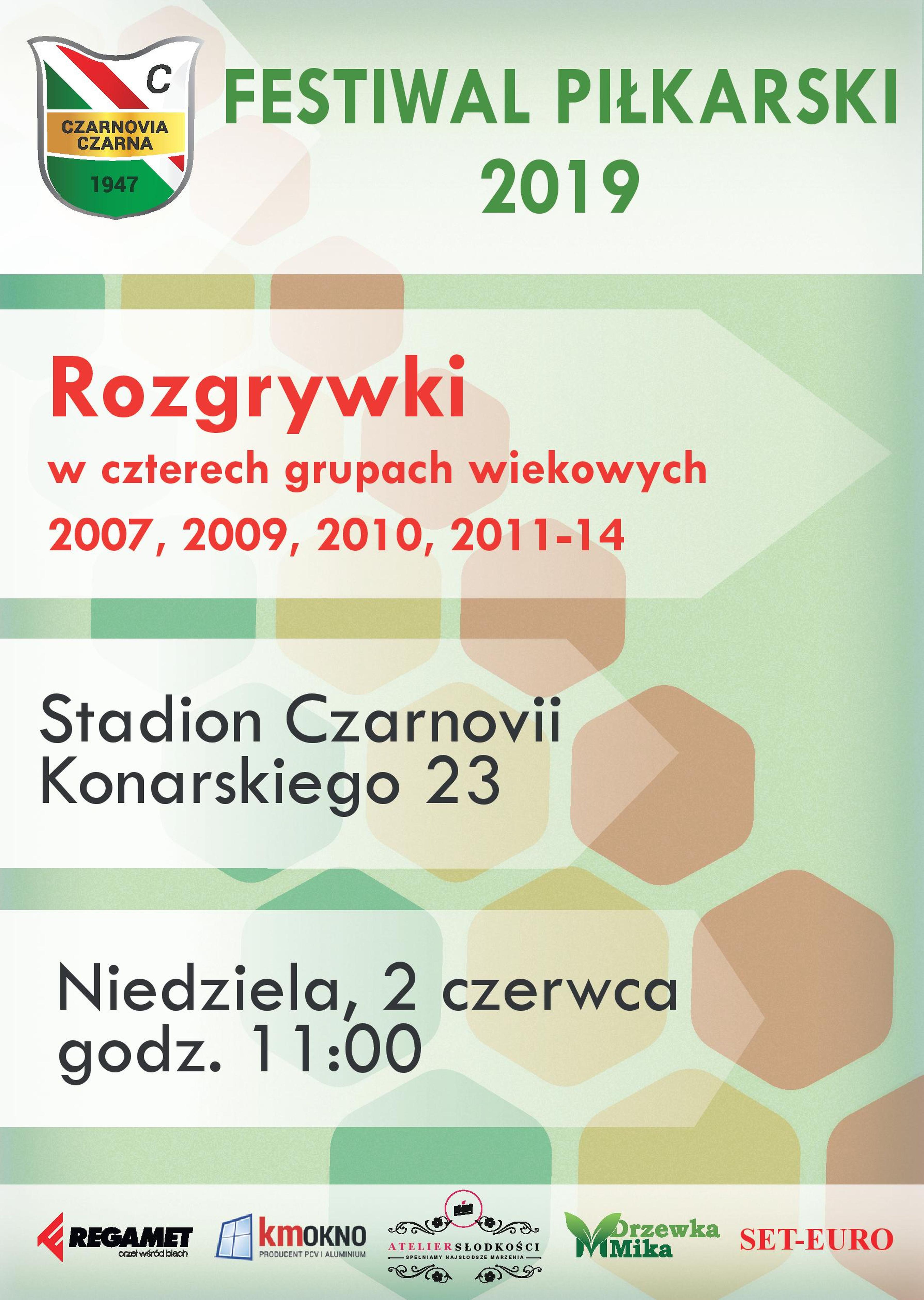 Festiwal Piłkarski – Czarna 2019