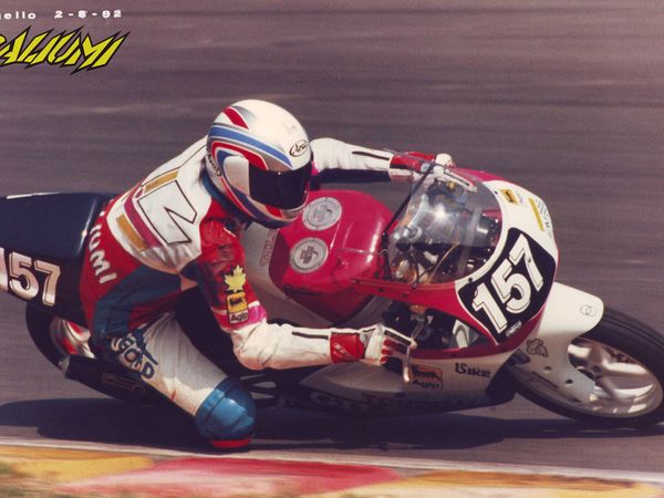 Cristian Caliumi in pista, Sport Production 1992