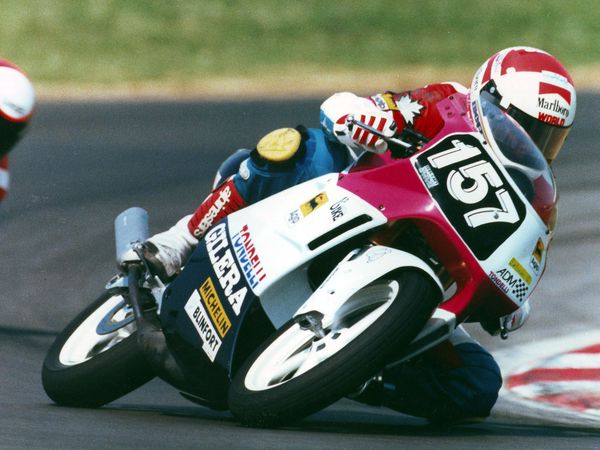 Cristian Caliumi in pista, Sport Production 1992