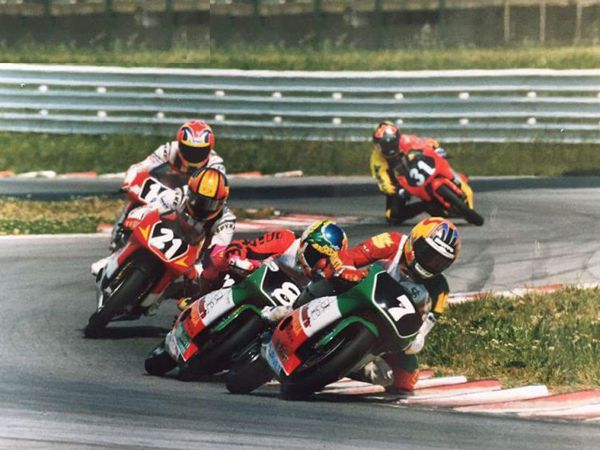 Cristian Caliumi in pista, Campionato Italiano 125cc 1994