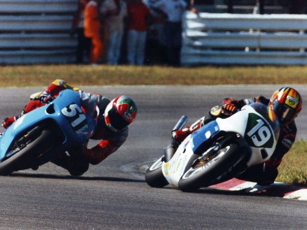 Cristian Caliumi in pista, Campionato Italiano 250cc 1997