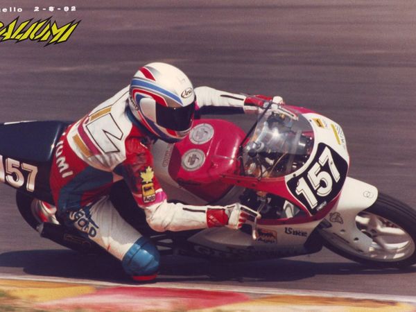 Cristian Caliumi in pista, Sport Production 1992
