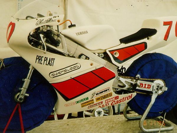 Yamaha TZ 125 cc di Cristian Caliumi