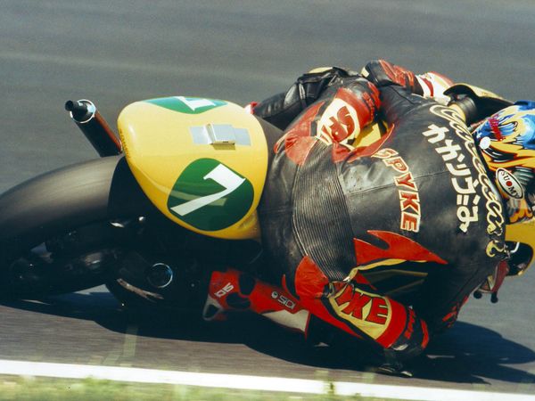 Cristian Caliumi in pista, Campionato Europeo 250cc 1998
