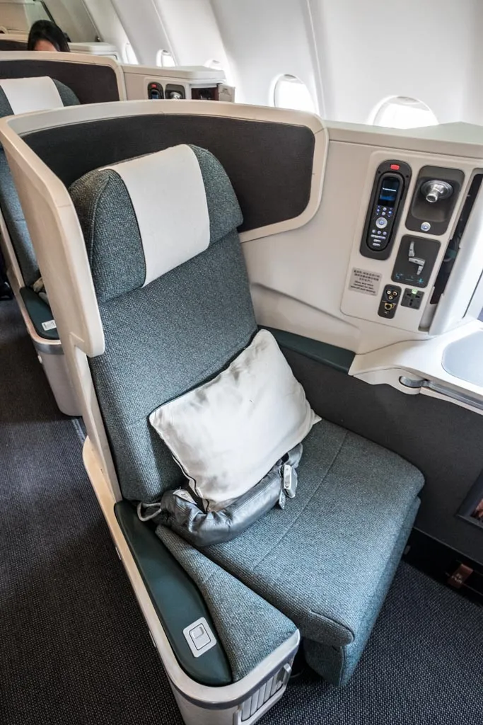 business class seat