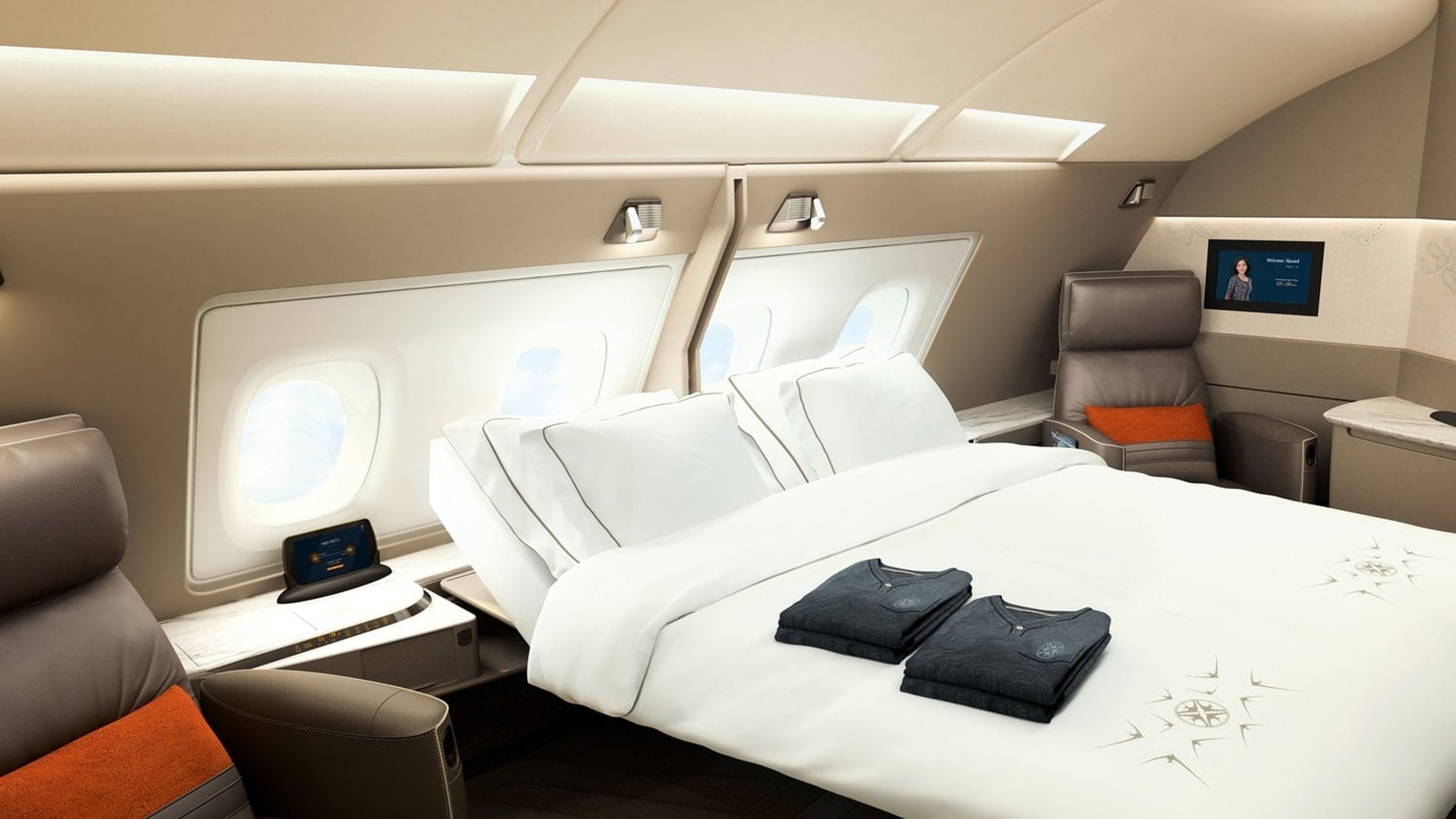 Singapore Airlines A380 First Class Suites