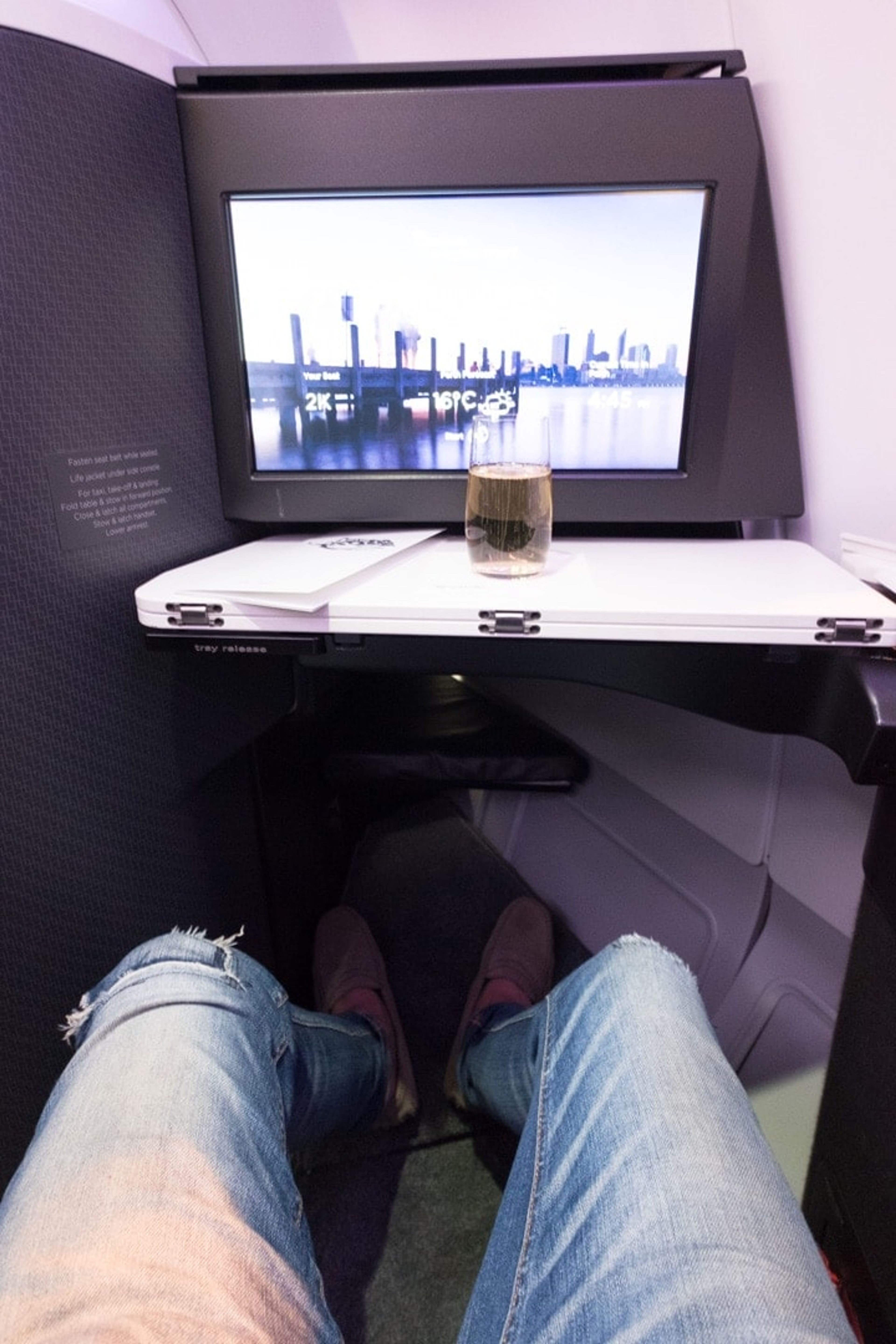 business class seat