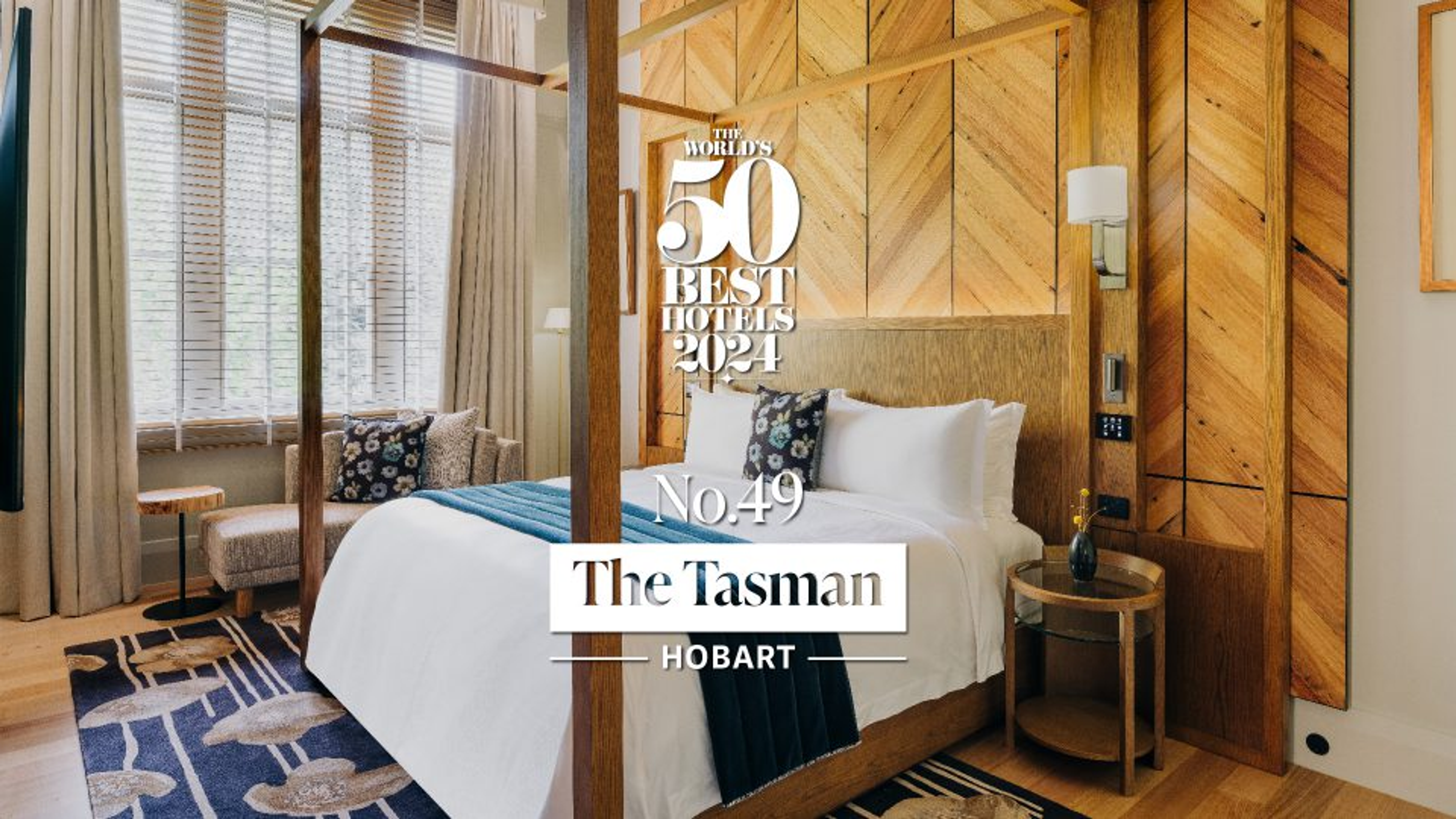 World’s 50 Best Hotels List Honours Calile Brisbane & The Tasman Hobart