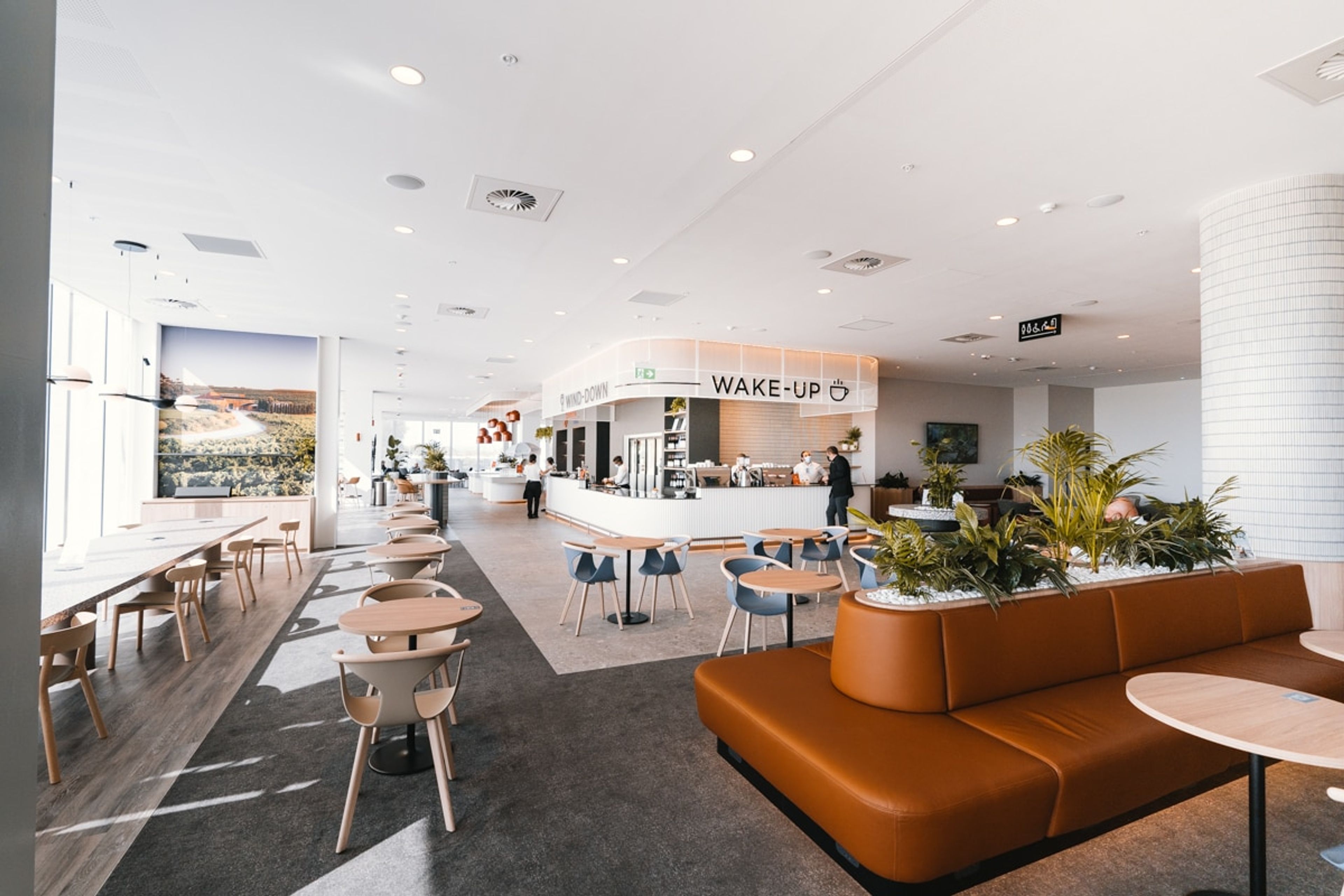 Virgin Australia lounge