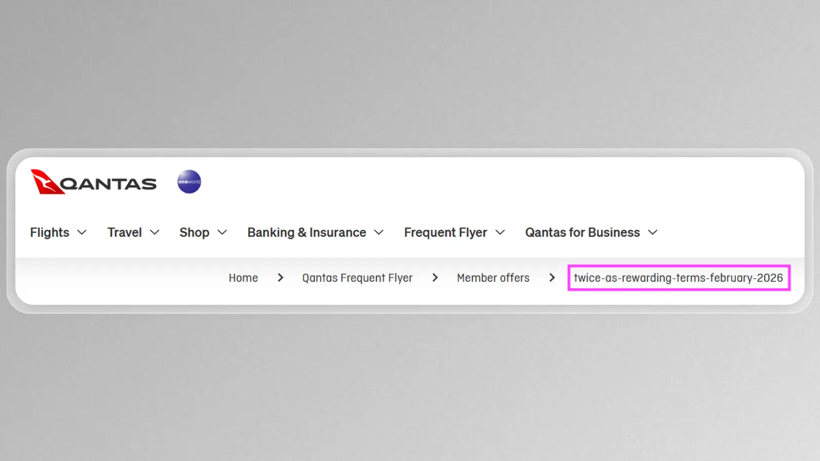 Qantas Double Status Credits
