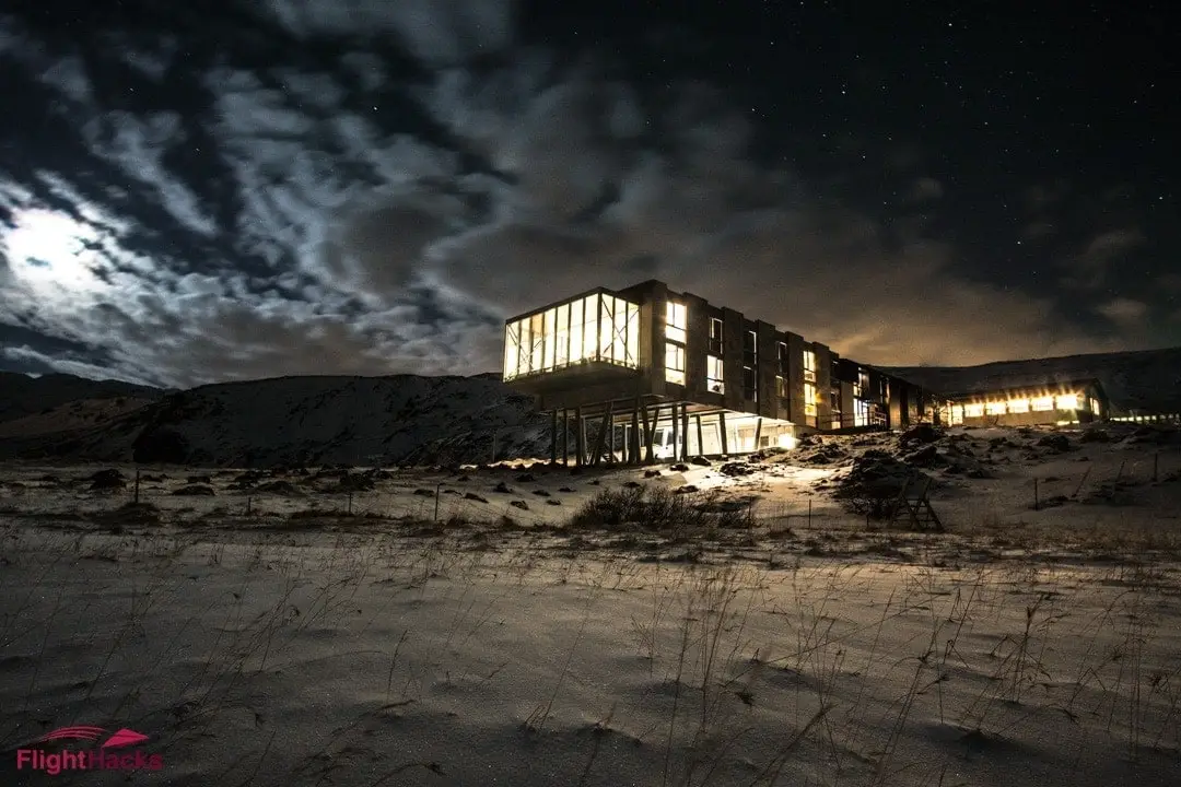 First Class Trip to Iceland Night view