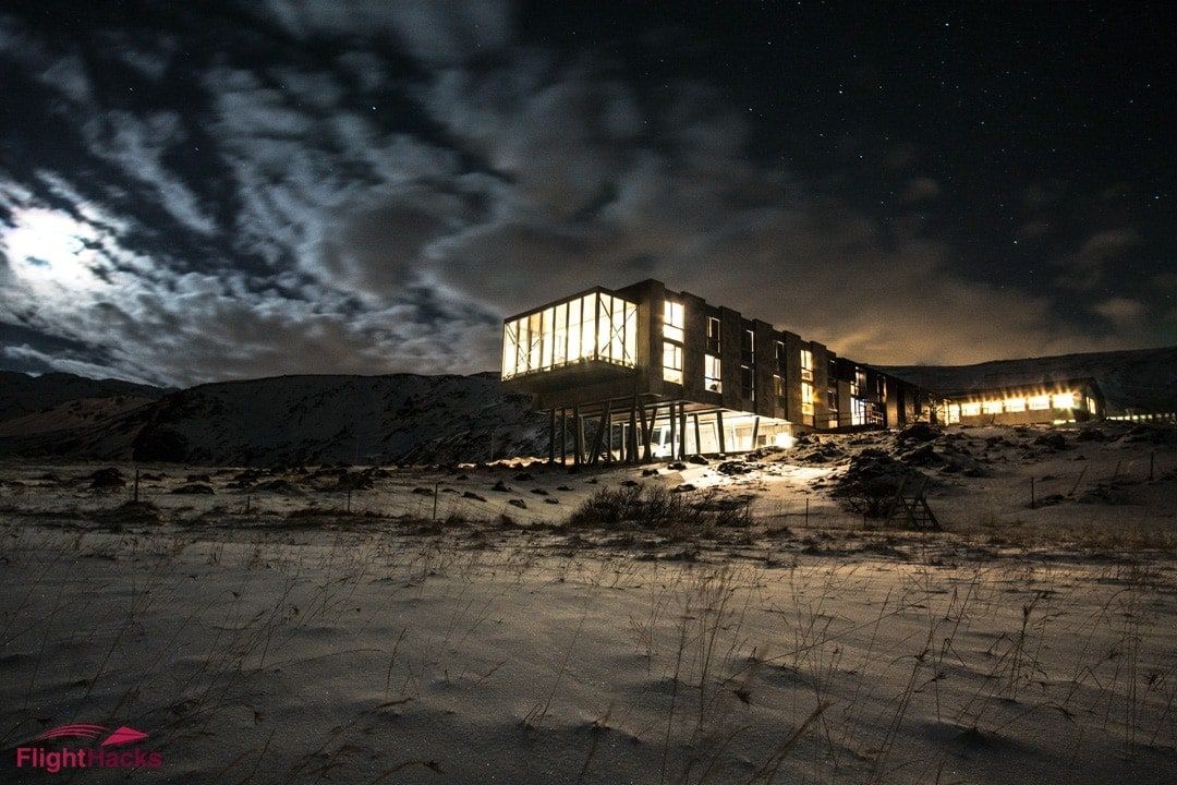 First Class Trip to Iceland Night view