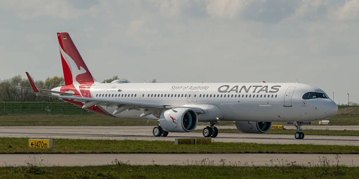 Qantas A321XLR first flight schedule