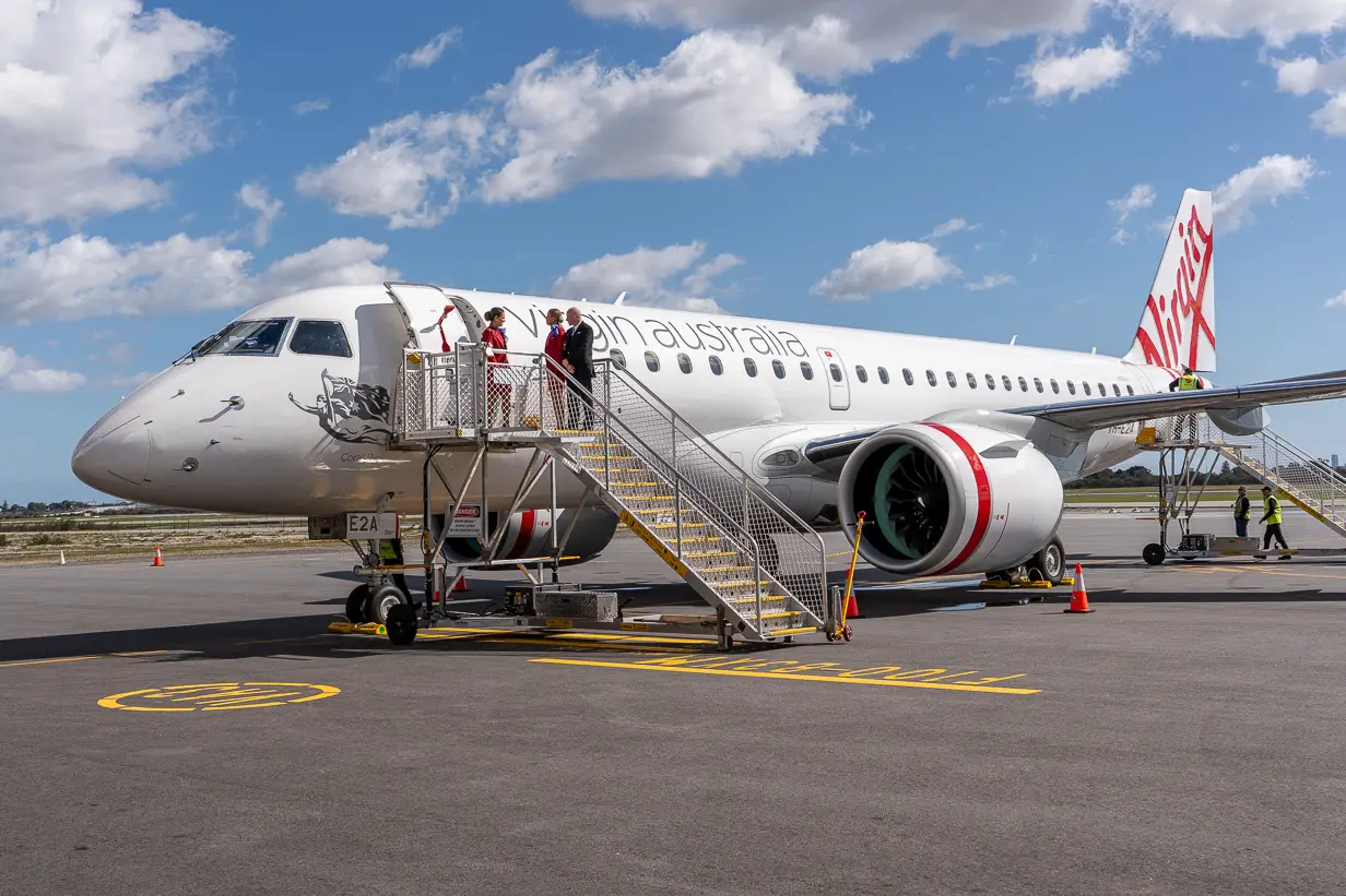 Inside Virgin Australia's new Embraer E190-E2