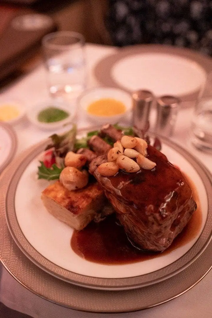 Fly Singapore Airlines First Class Australia to Paris Book the Cook