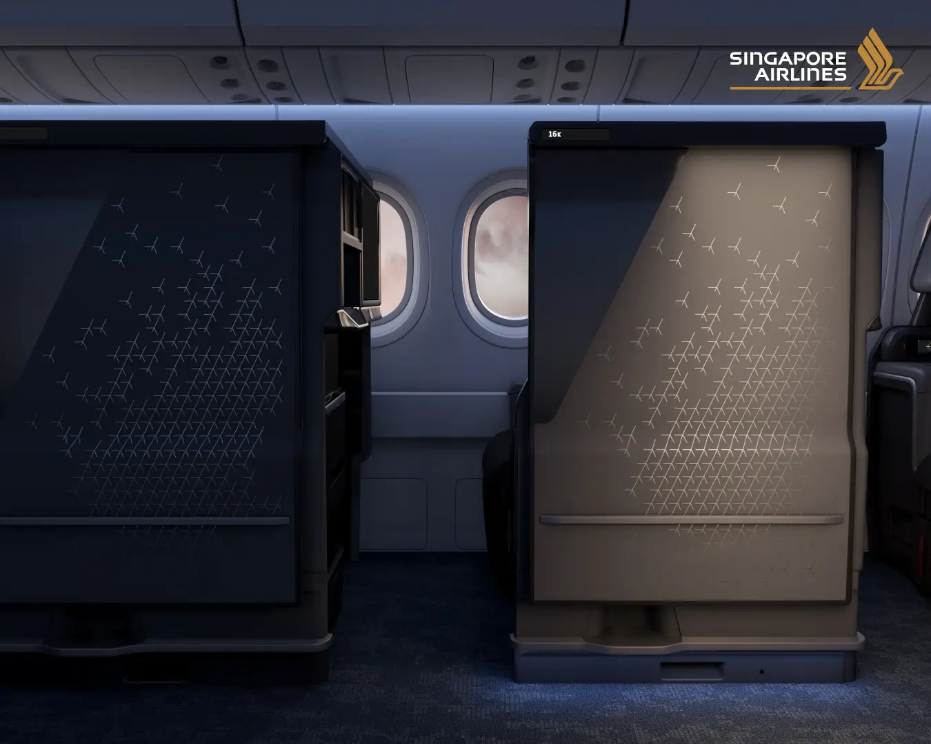 Singapore Airlines new A350 business class