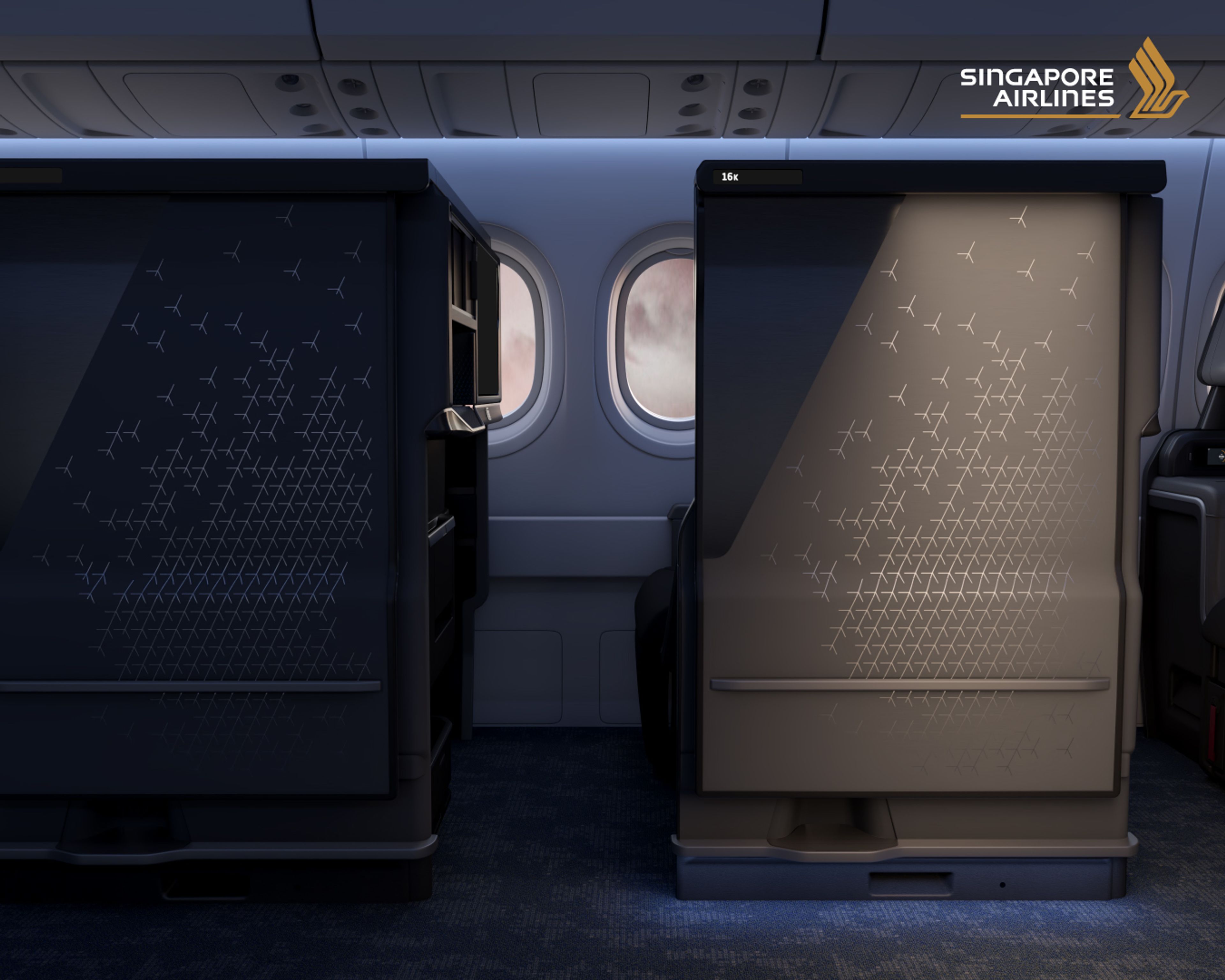 Singapore Airlines new A350 business class