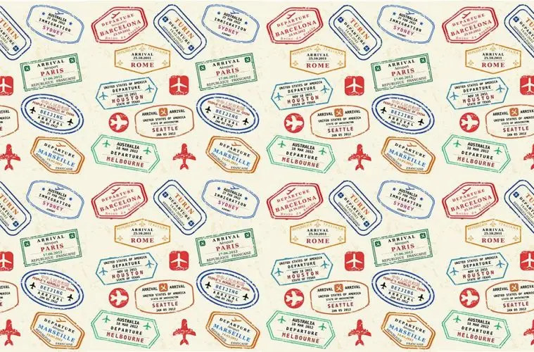 Collect your dream country stamps