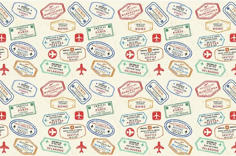 Collect your dream country stamps