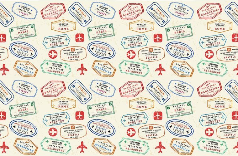 Collect your dream country stamps