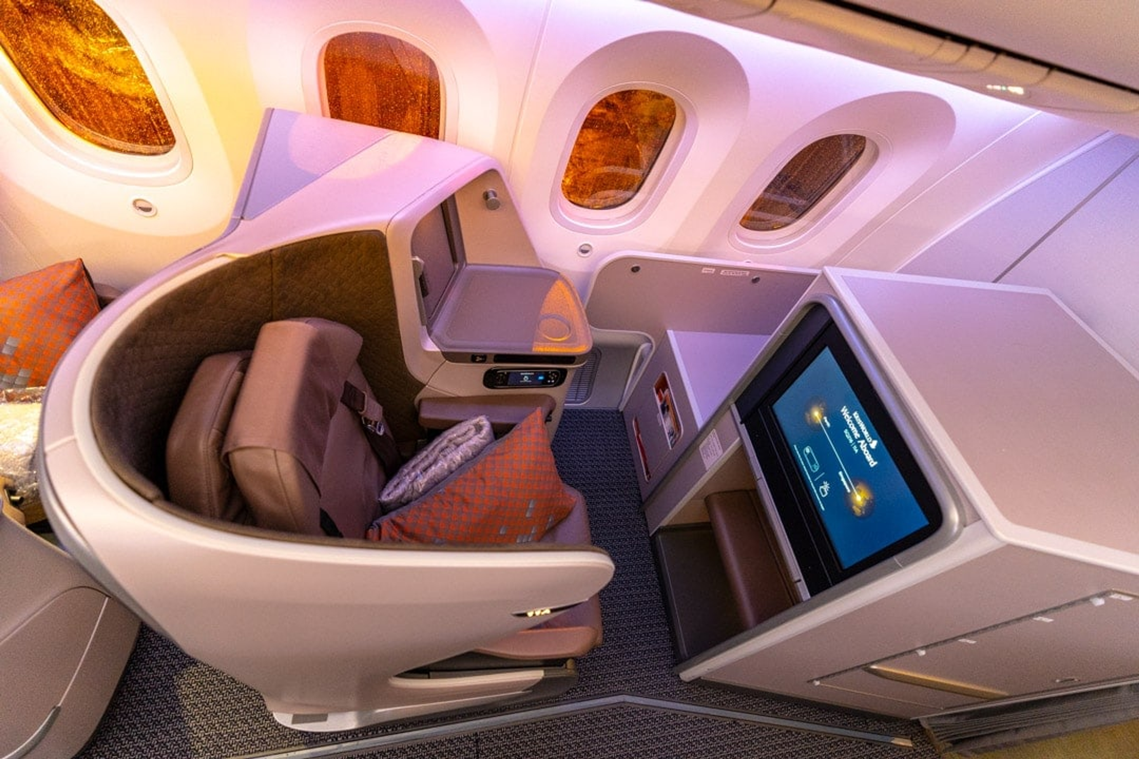 business class seat