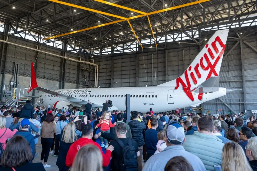 VA Virgin Australia Max8