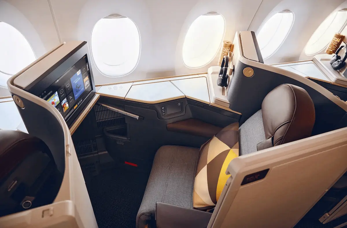 Etihad Airways Business Class To Abu Dhabi