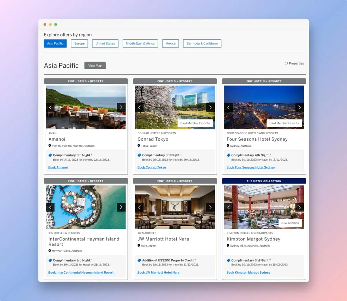 Fine Hotels Resorts 