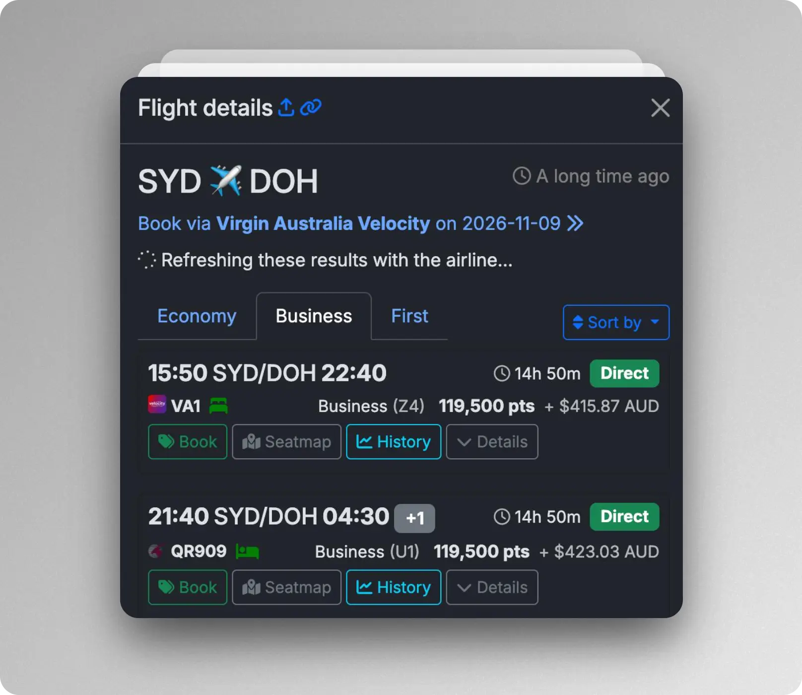 Velocity Slaps Huge "Fuel Fee" On Qatar Airways Redemptions