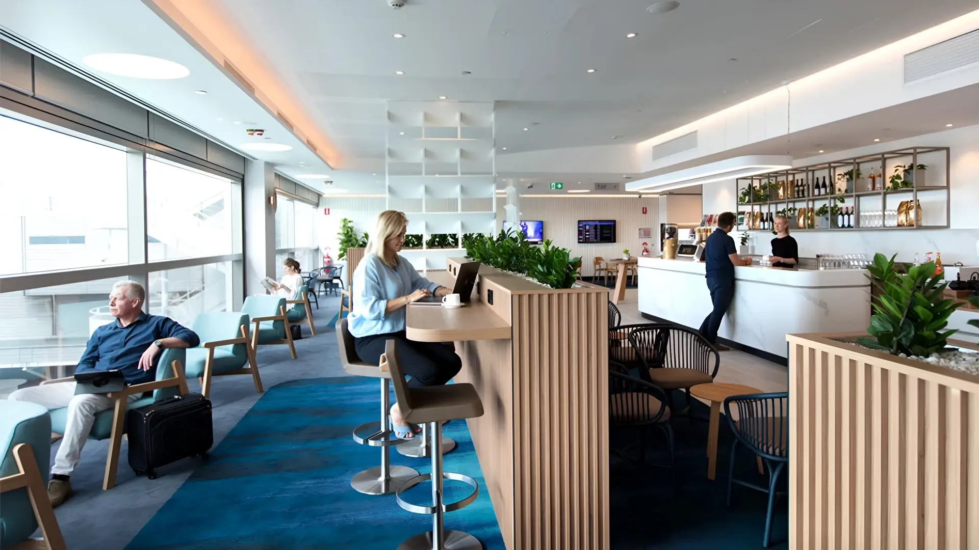 Qantas Brisbane International Lounge Now Located Before Security
