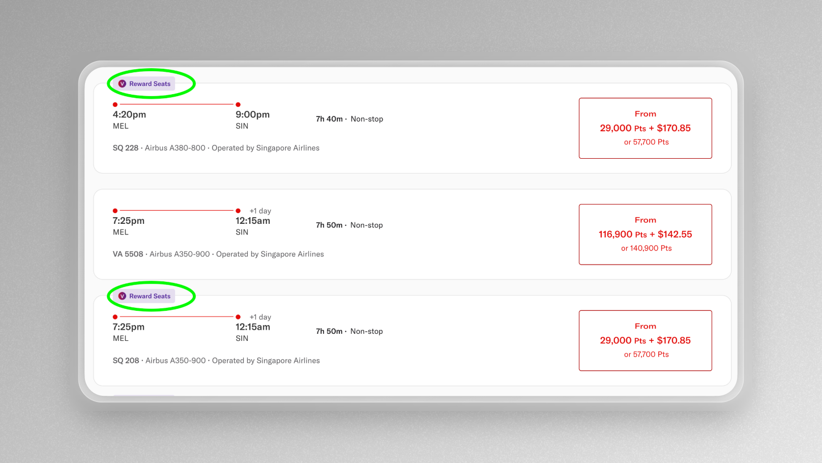 How To Book Singapore Airlines With Velocity Points
