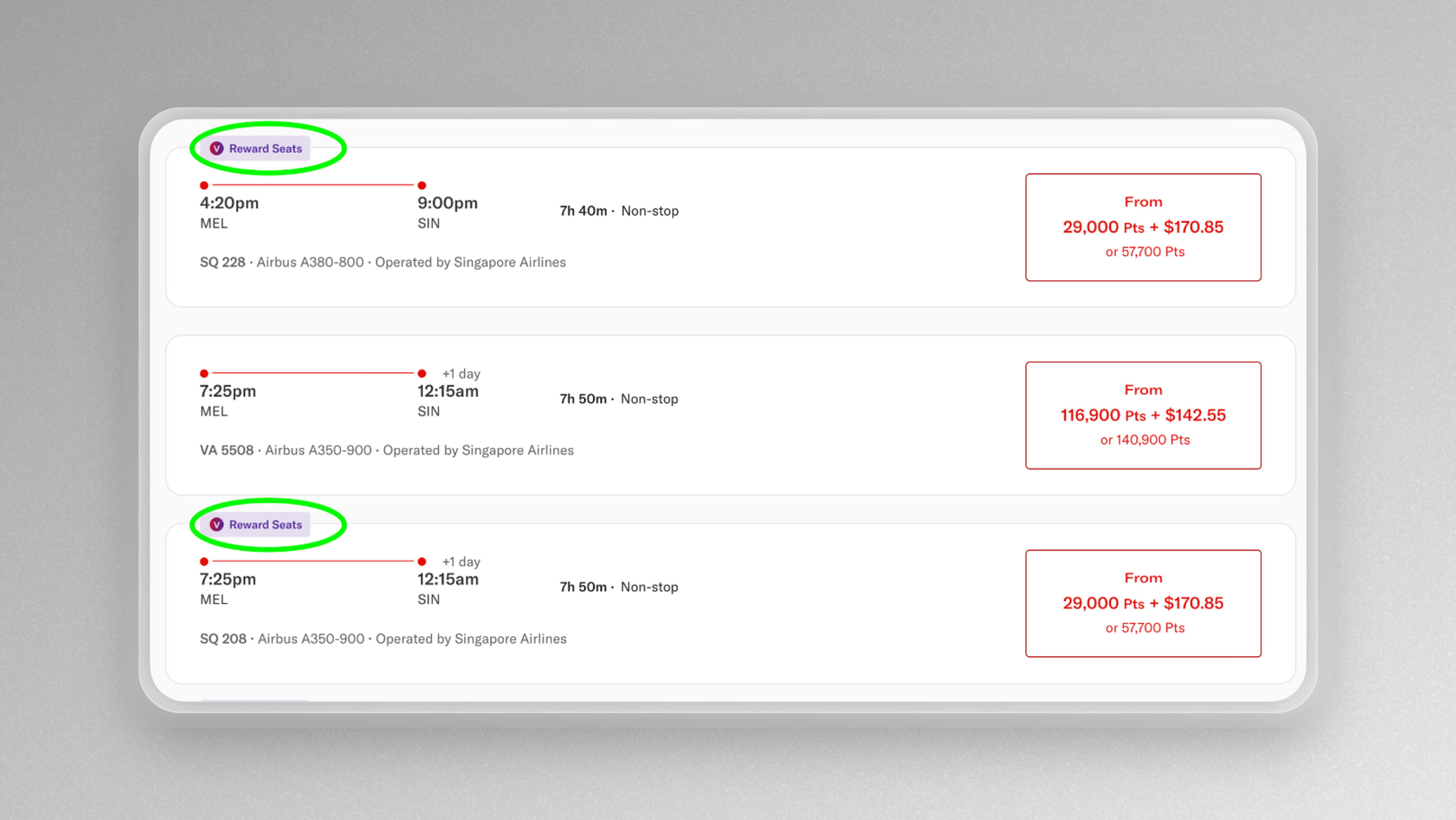 How To Book Singapore Airlines With Velocity Points