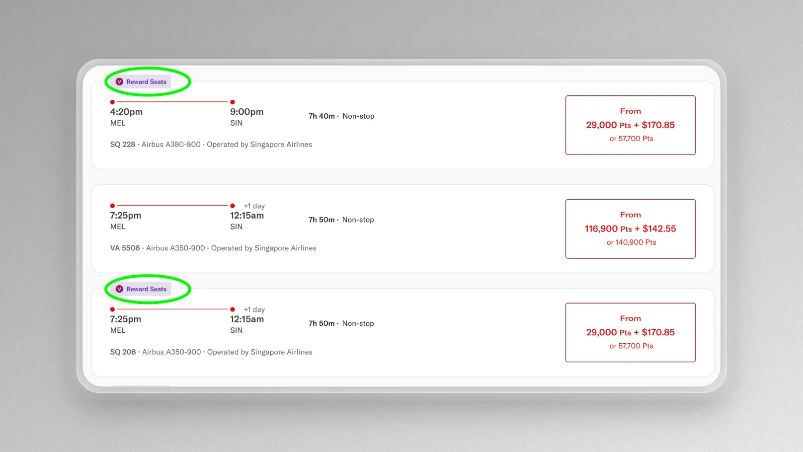 How To Book Singapore Airlines With Velocity Points