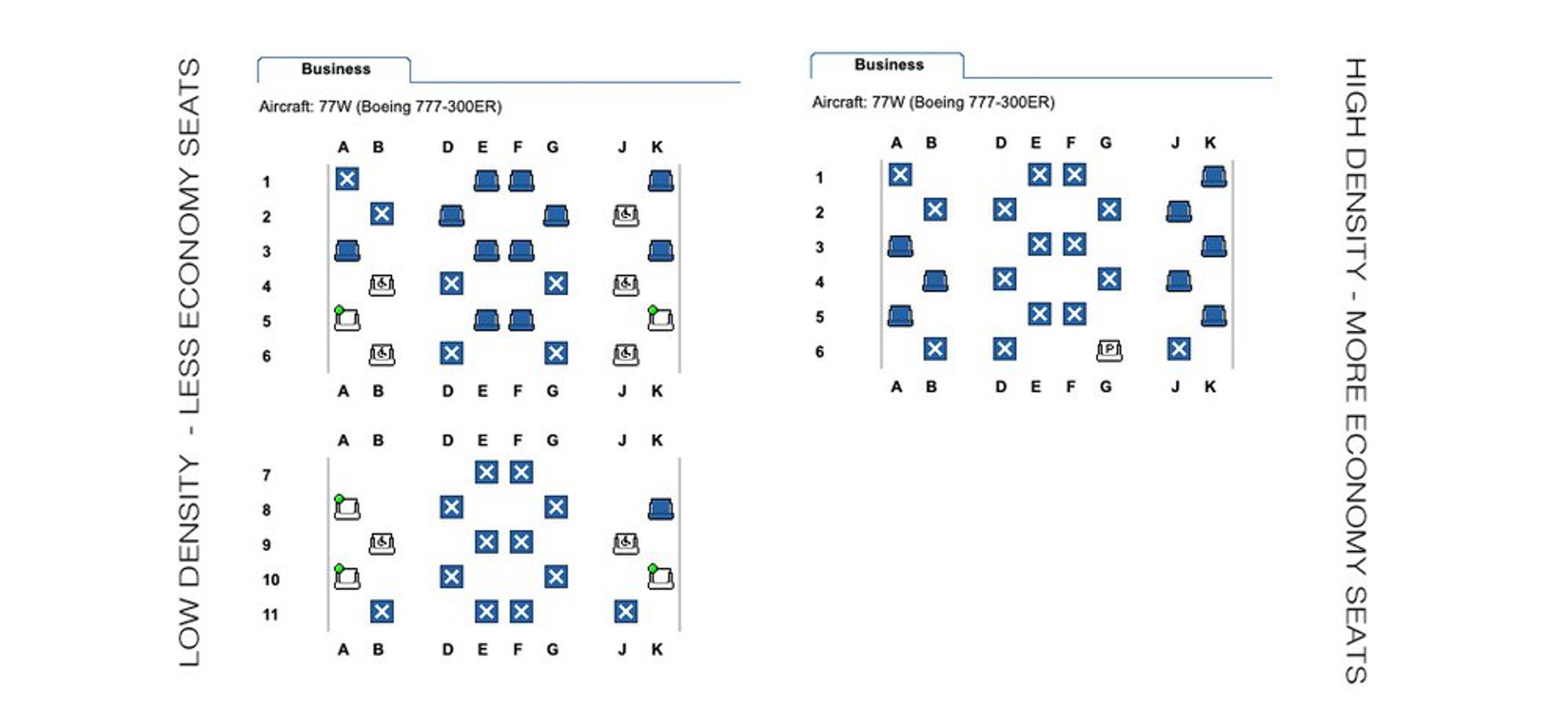 Seat plan