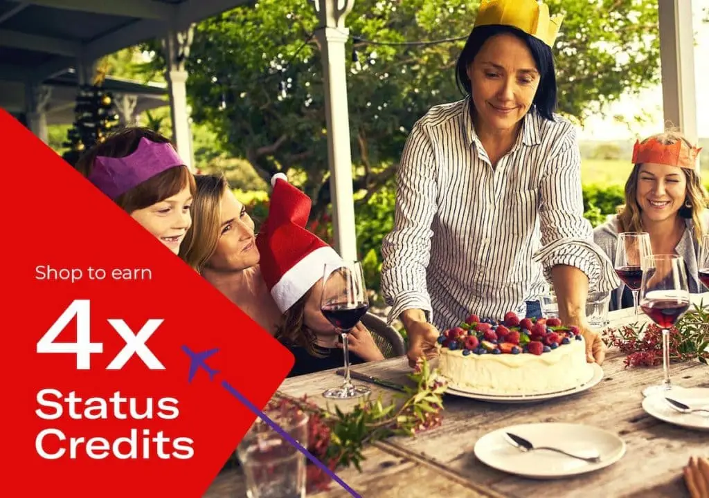 Flybuys 4x Status Credits