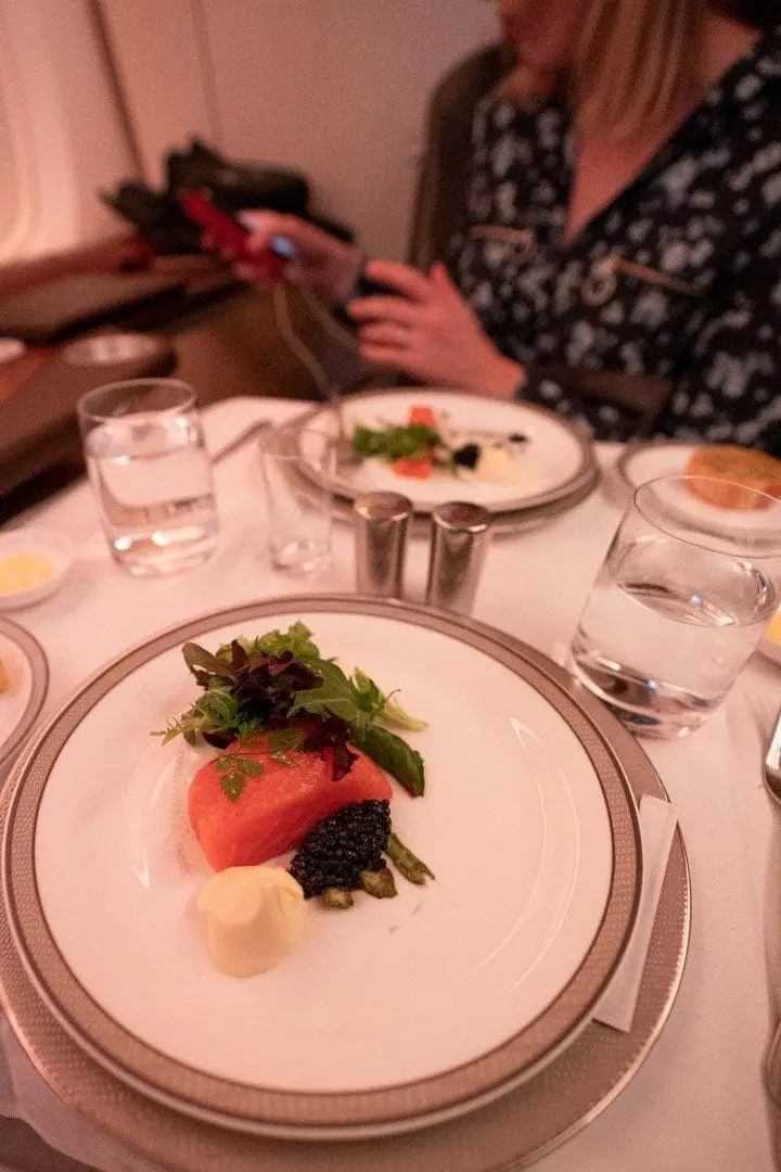 Fly Singapore Airlines First Class Australia to Paris Book the Cook