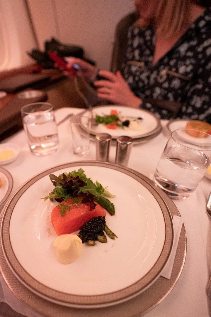 Fly Singapore Airlines First Class Australia to Paris Book the Cook