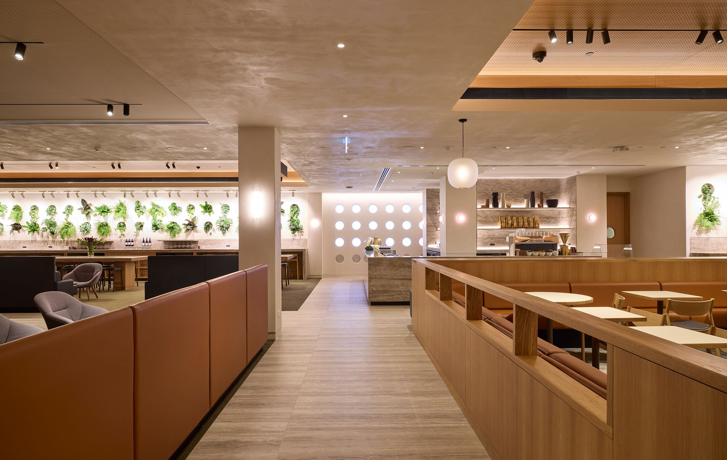 Qantas Auckland International Lounge