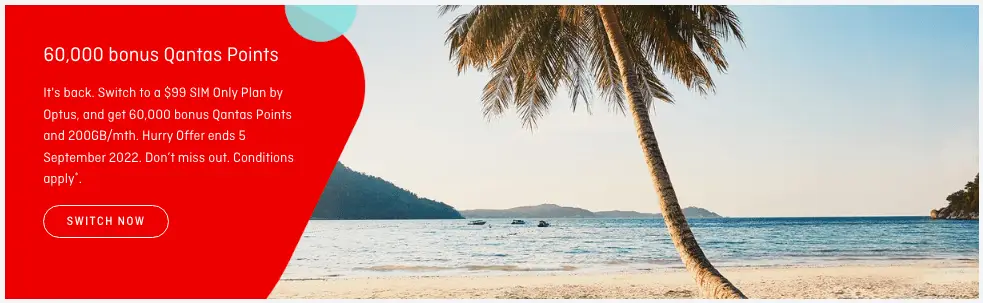 60,000 bonus Qantas Points