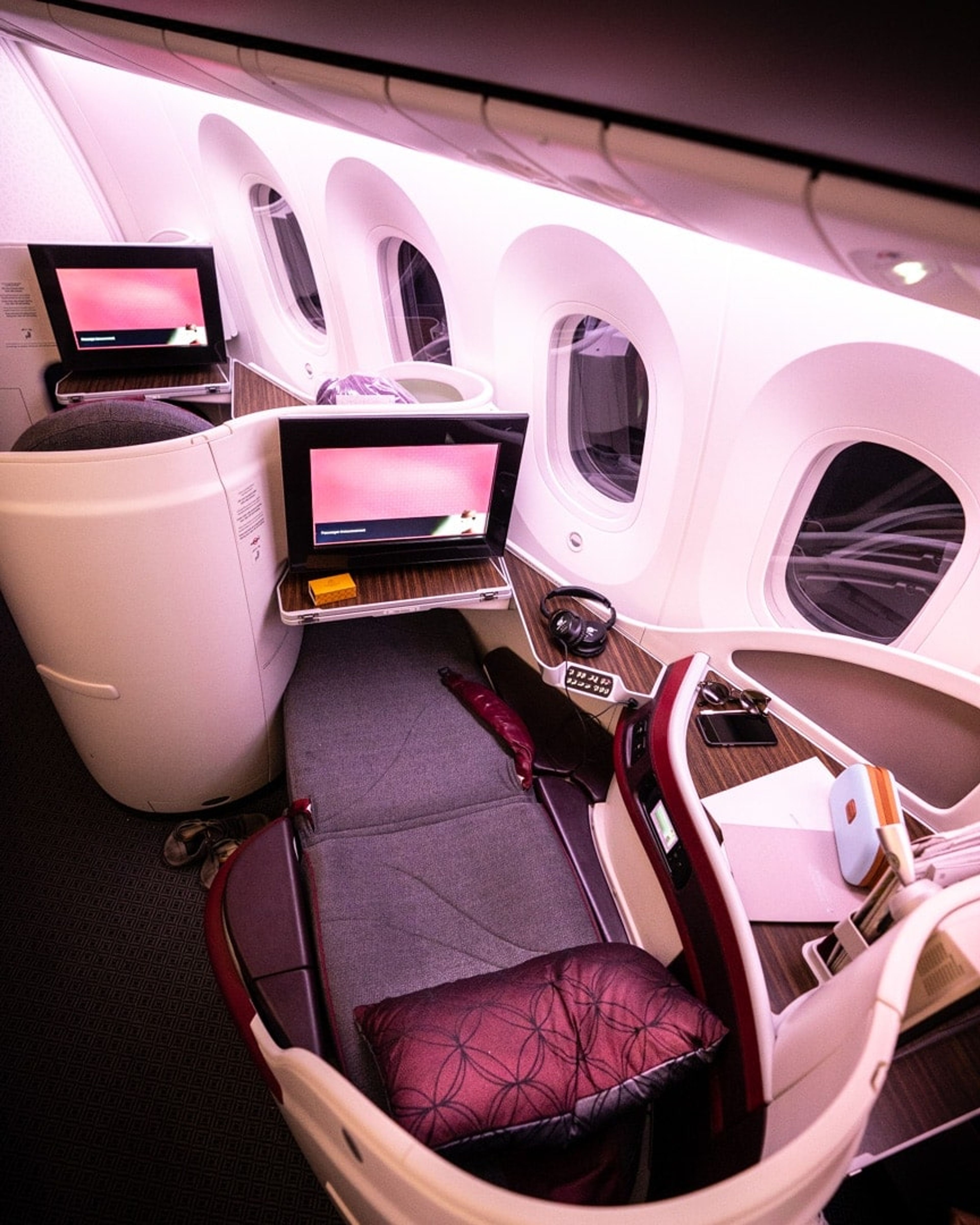 business class seat