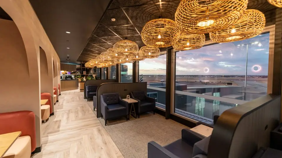 Stunning: Aspire Lounge Perth International T1