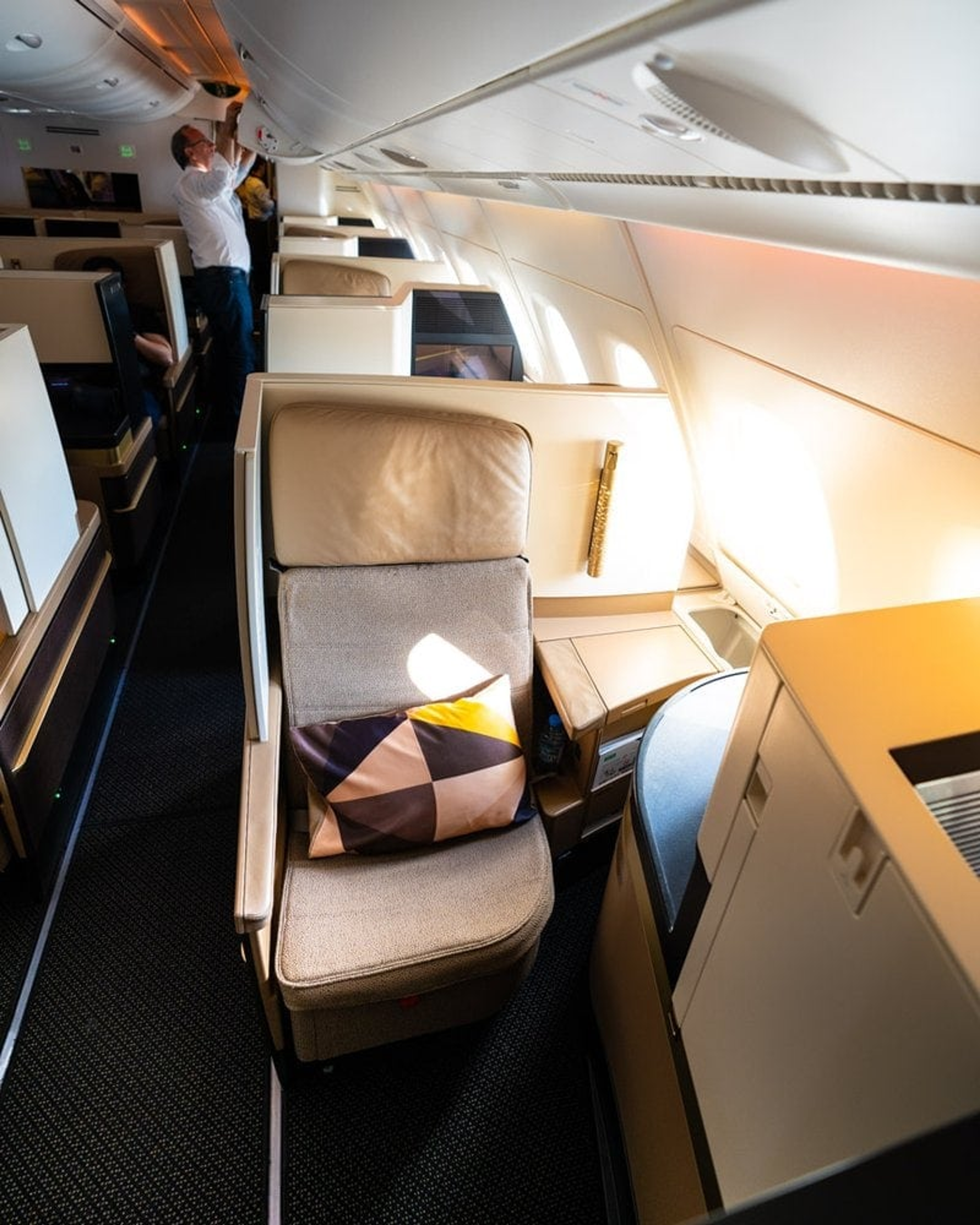 business class seat