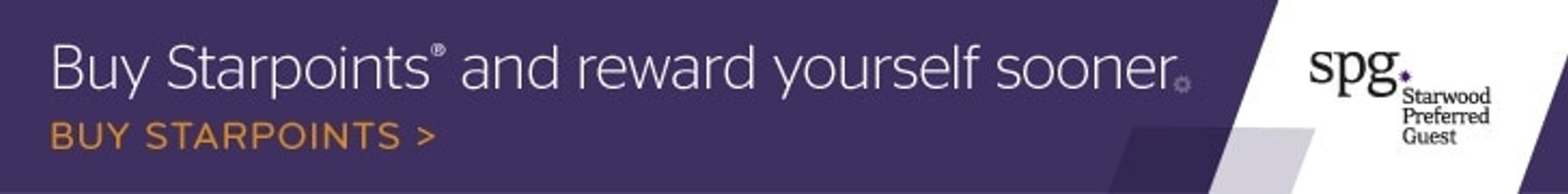 SPG Starpoints at 35% Discount