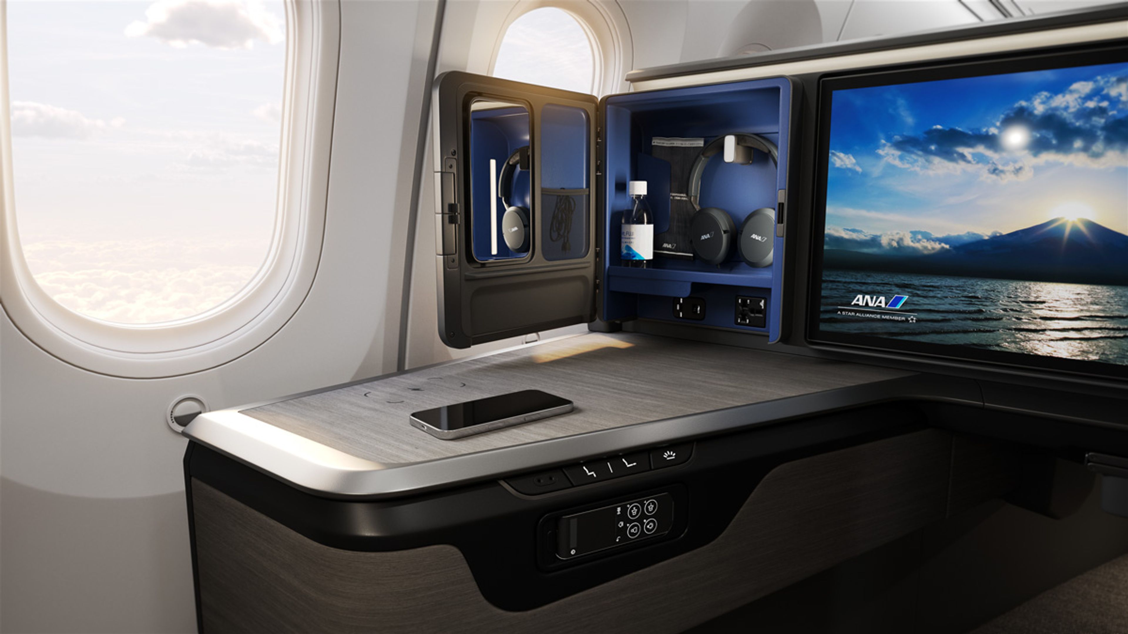 ANA The Room FX business class cabin