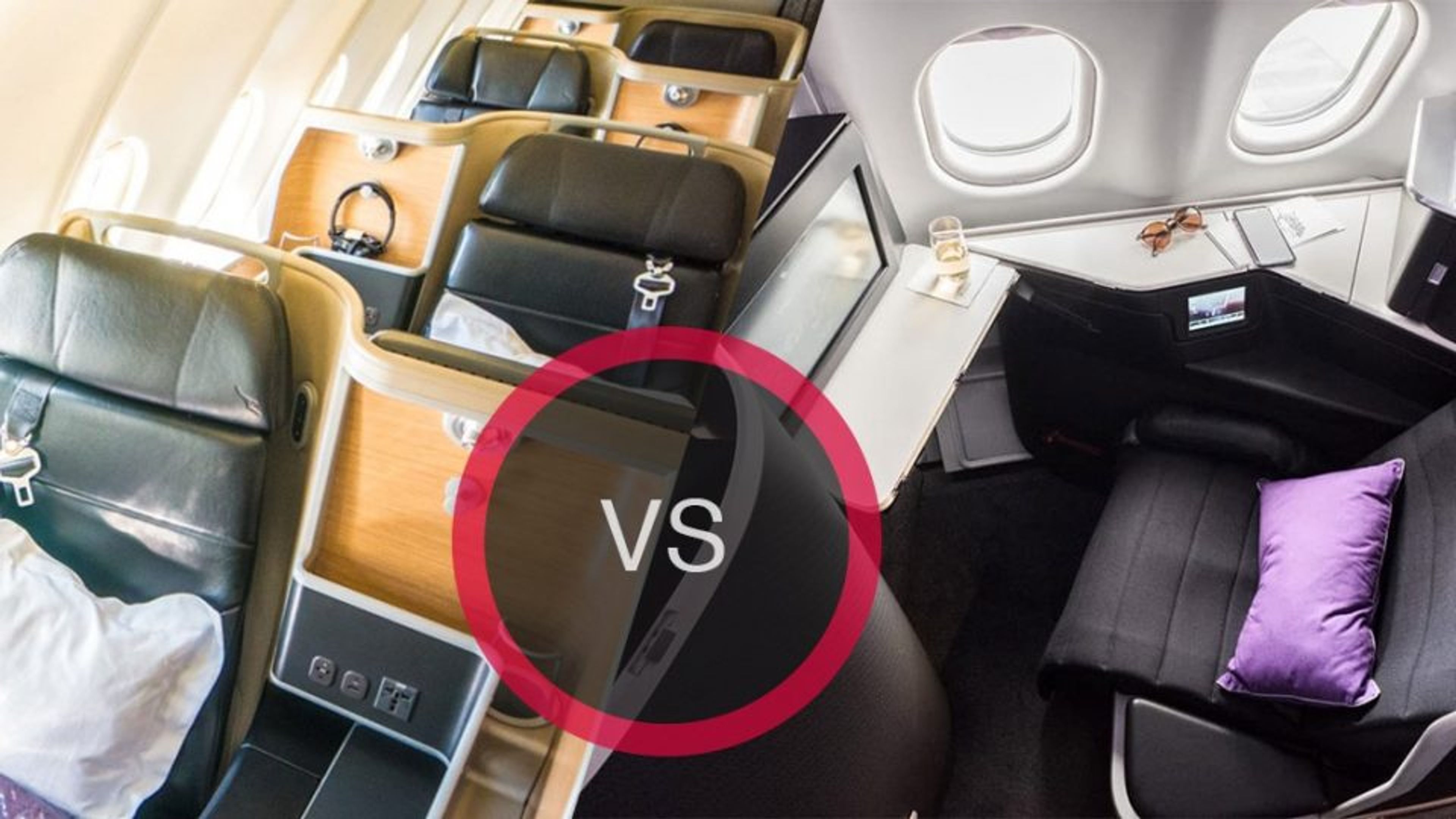 Qantas Vs Virgin A330 Business Class